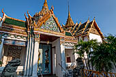 Bangkok Grand Palace, details of the entraceways of the Dusit group. 